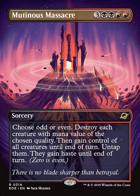 EOE: Mutinous Massacre (Borderless) (Foil)