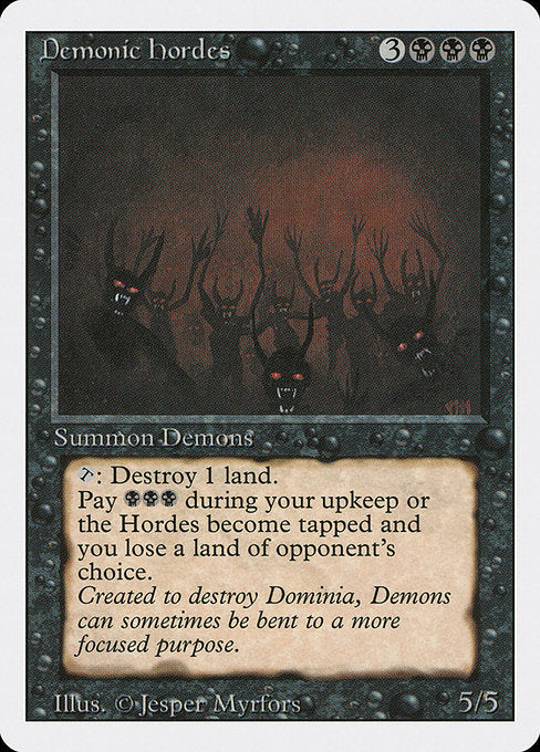 3ED: Demonic Hordes