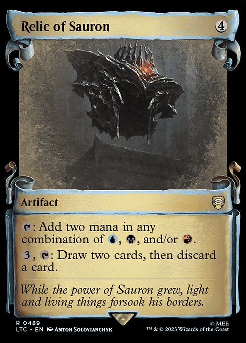 LTC: Relic of Sauron (Showcase Scrolls)