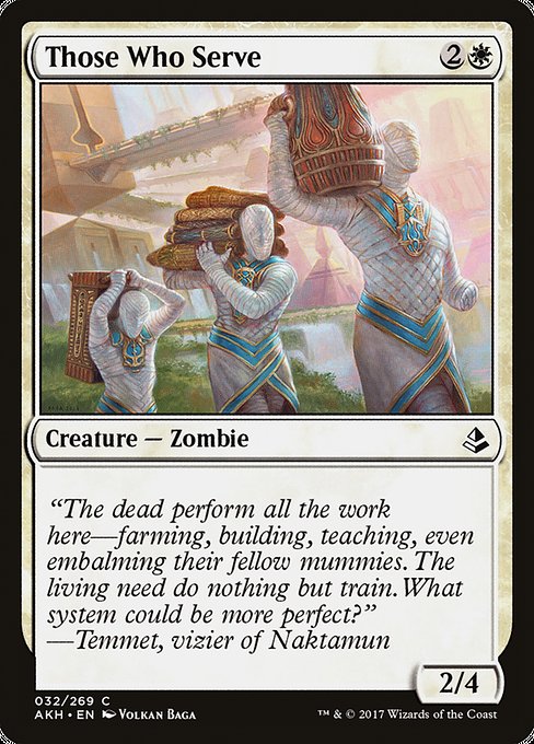 AKH: Those Who Serve (Foil)