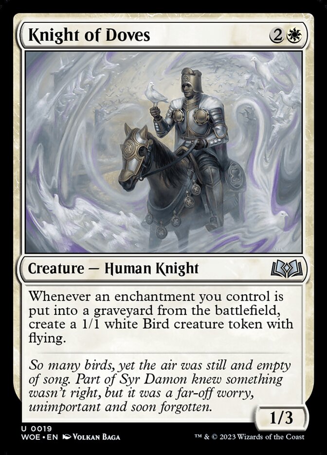 Knight of Doves [Foil] :: WOE