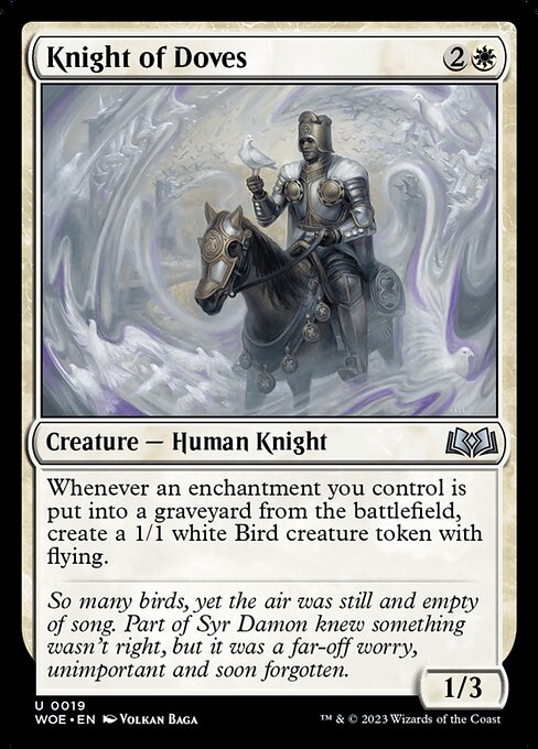 WOE: Knight of Doves (Foil)