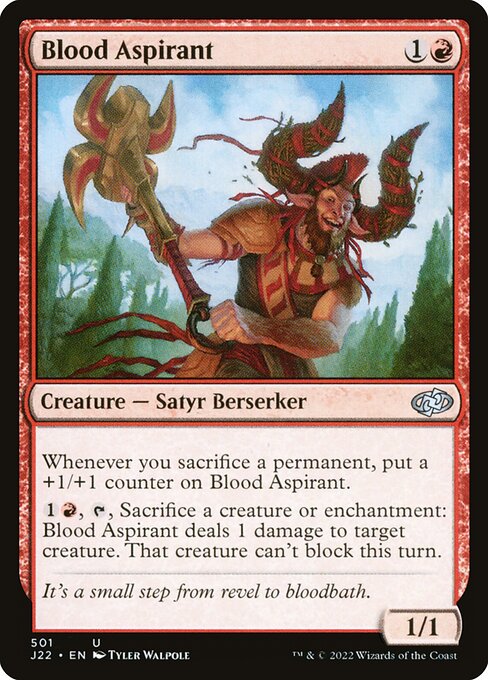 J22: Blood Aspirant