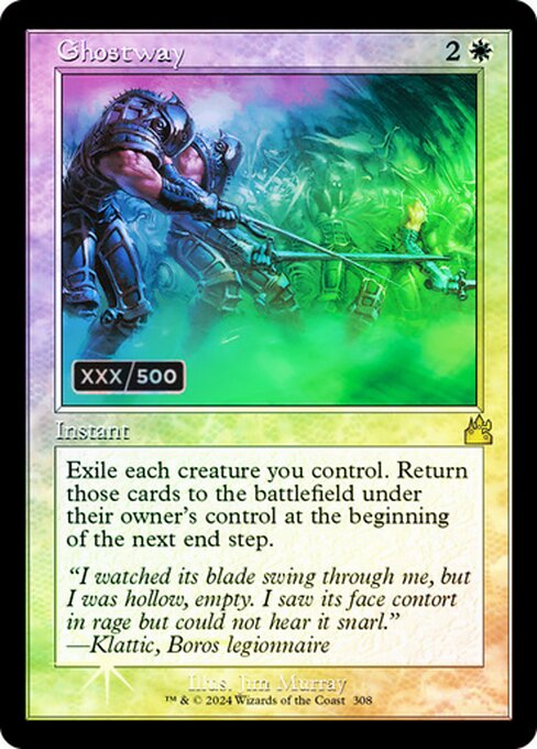 RVR: Ghostway (Retro Frame) (Serial Numbered) (Foil)