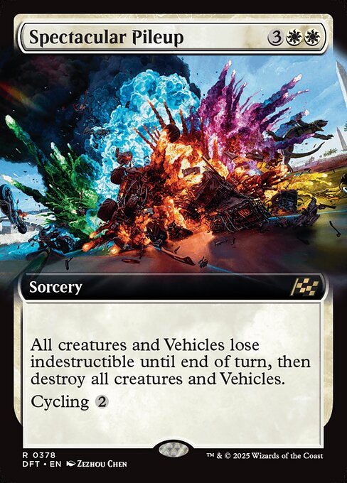 DFT: Spectacular Pileup (Extended Art) (Foil)