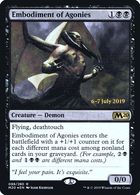 PM20: Embodiment of Agonies (Foil)
