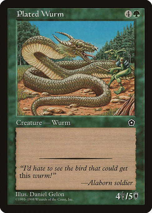 P02: Plated Wurm