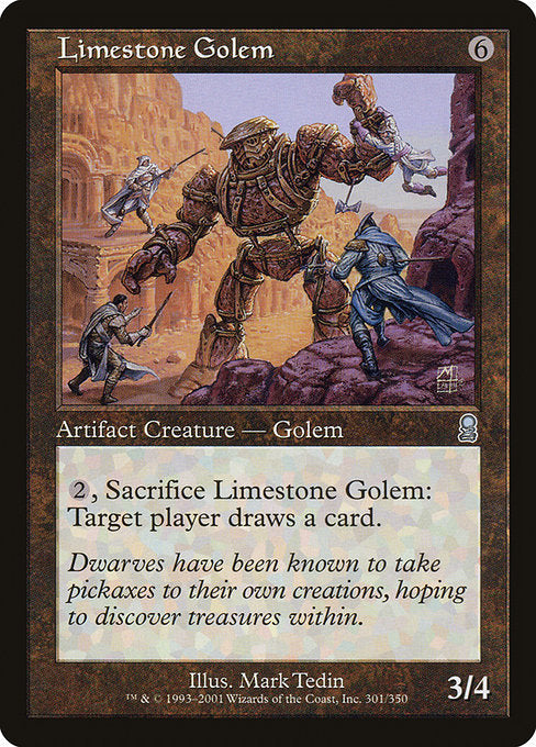 ODY: Limestone Golem (Foil)