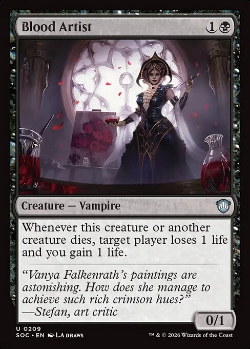 SOC: Blood Artist
