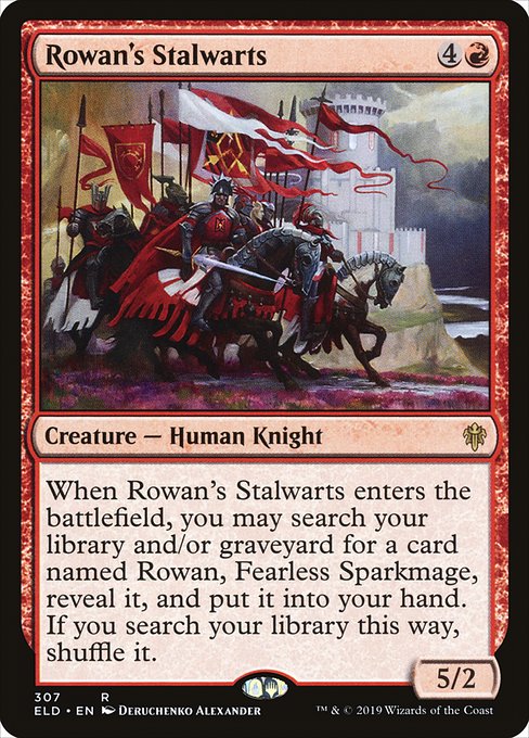 ELD: Rowan's Stalwarts