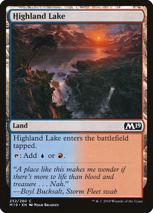M19: Highland Lake