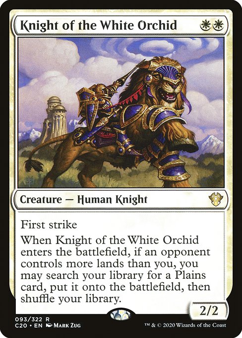 C20: Knight of the White Orchid