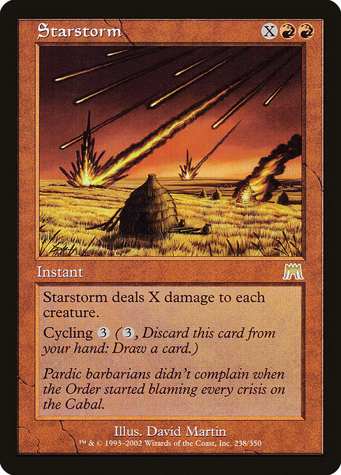 ONS: Starstorm