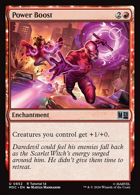 MSC: Power Boost (0852)