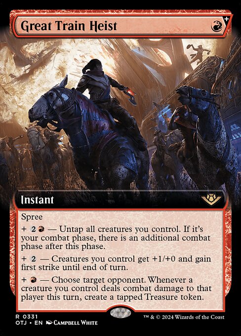OTJ: Great Train Heist (Extended Art) (Foil)