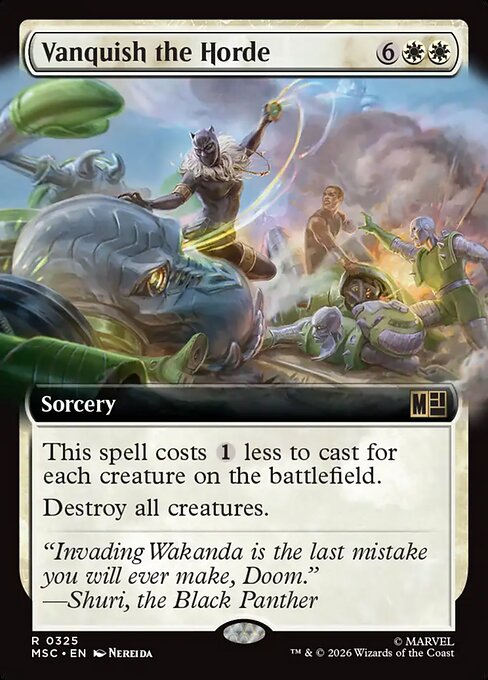 MSC: Vanquish the Horde (Extended Art)
