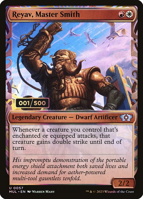 MUL: Reyav, Master Smith (Serial Numbered) (Foil)