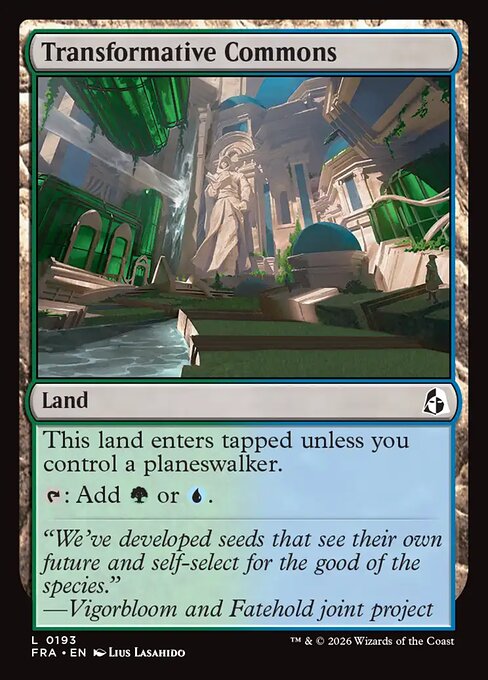 FRA: Transformative Commons (Foil)