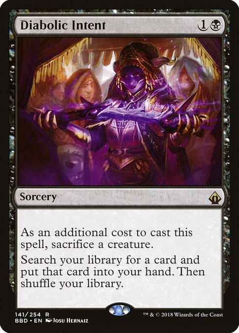 BBD: Diabolic Intent (Foil)