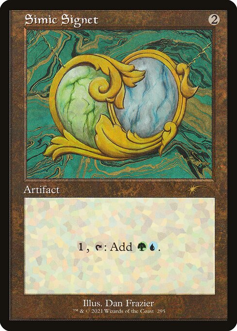 SLD: Simic Signet (Foil Etched)