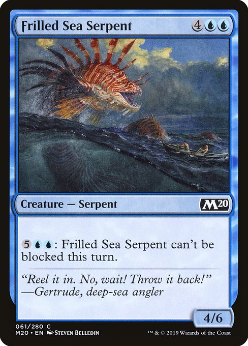M20: Frilled Sea Serpent