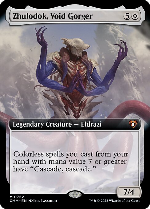 CMM: Zhulodok, Void Gorger (Extended Art) (Foil)