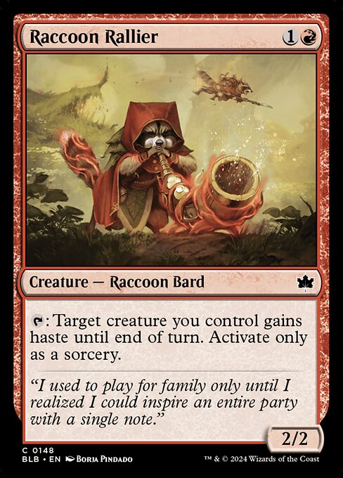 BLB: Raccoon Rallier (Foil)