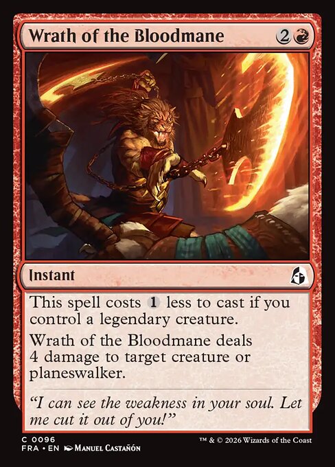 FRA: Wrath of the Bloodmane