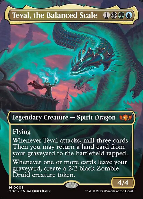 TDC: Teval, the Balanced Scale (Borderless) (Foil)