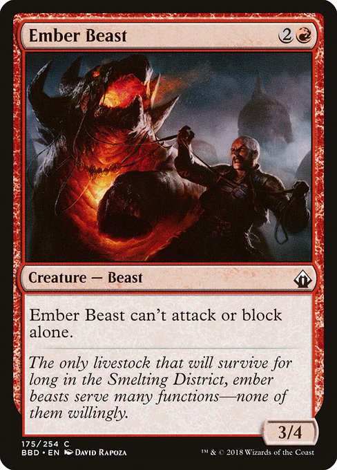 BBD: Ember Beast (Foil)