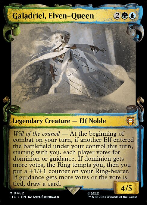 LTC: Galadriel, Elven-Queen (Showcase Scrolls) (Foil)