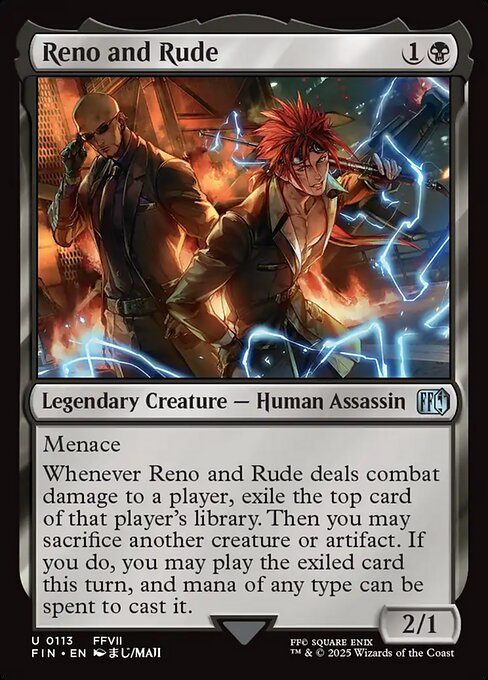 FIN: Reno and Rude