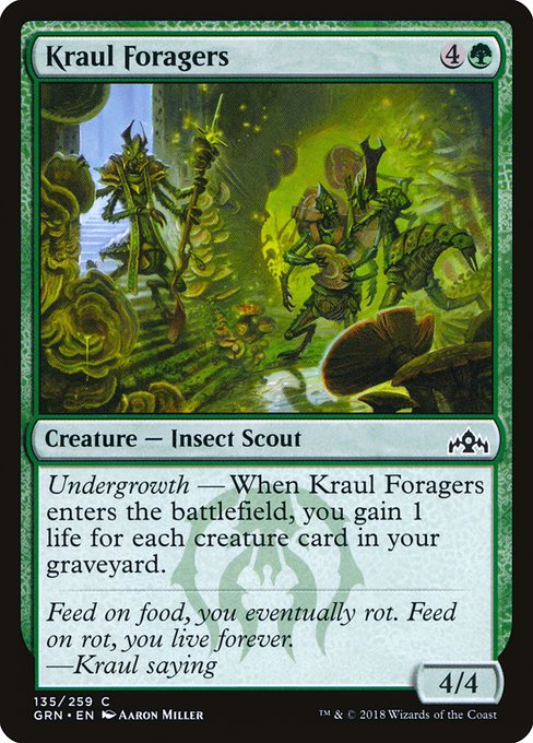 GRN: Kraul Foragers