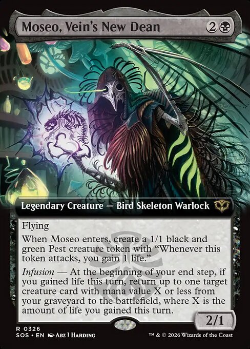 SOS: Moseo, Vein's New Dean (Extended Art) (Foil)