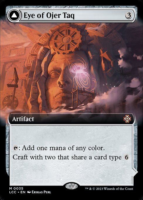 LCC: Eye of Ojer Taq (Extended Art) (Foil)