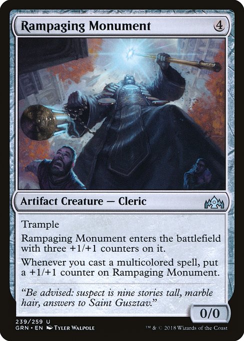 GRN: Rampaging Monument (Foil)