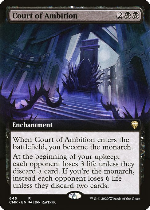 CMR: Court of Ambition (Extended Art)