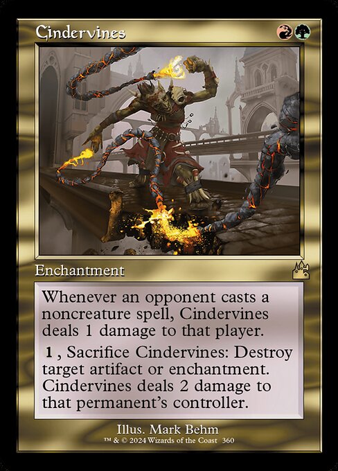 RVR: Cindervines (Retro Frame)