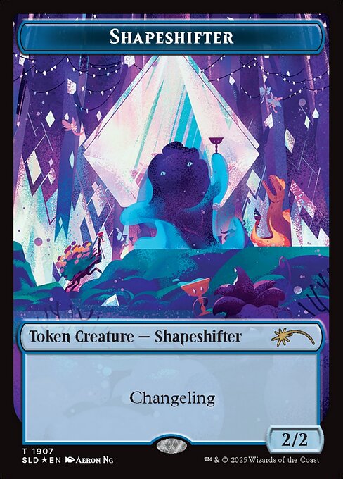 SLD: Shapeshifter Token (1907) (Double Rainbow Foil)