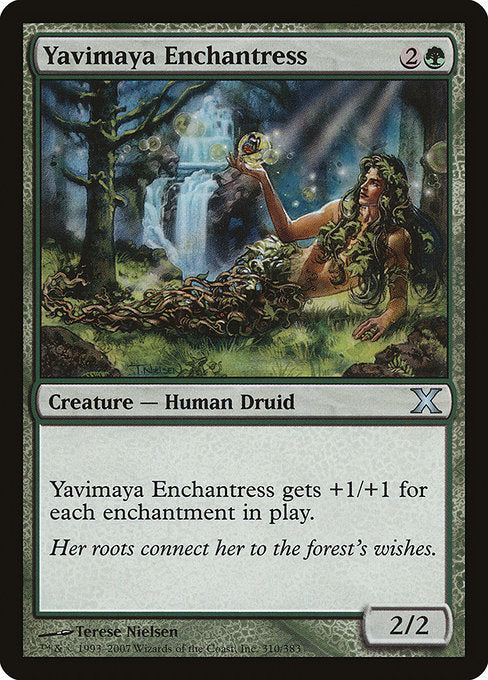 10E: Yavimaya Enchantress (Foil)
