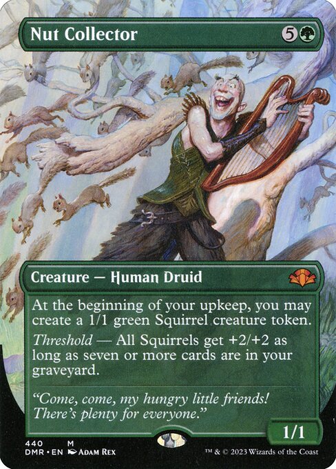 DMR: Nut Collector (Borderless) (Foil)