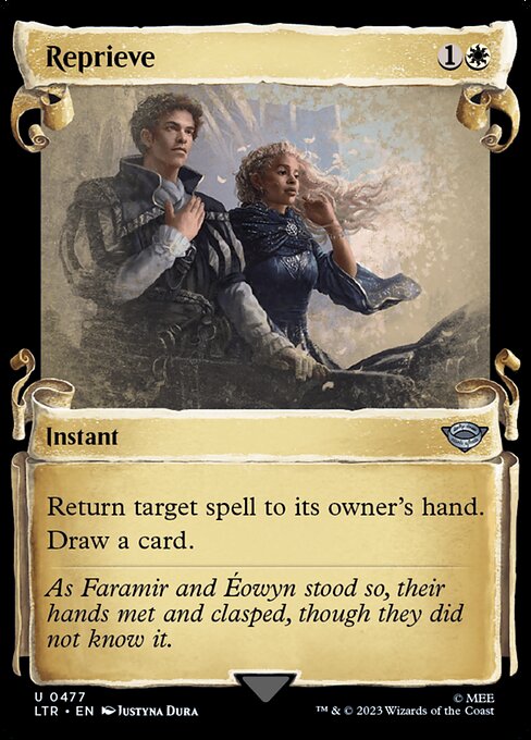 LTR: Reprieve (Showcase Scrolls) (Foil)