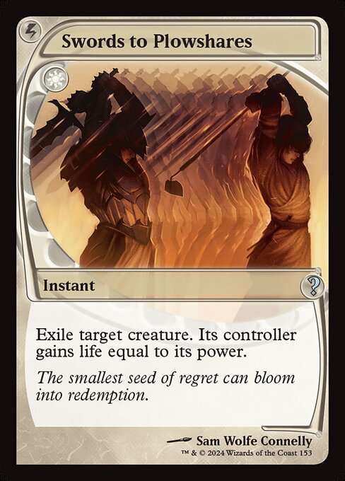 MB2: Swords to Plowshares (Future Sight) (Foil)