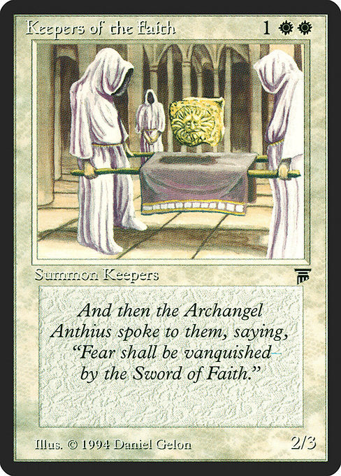LEG: Keepers of the Faith