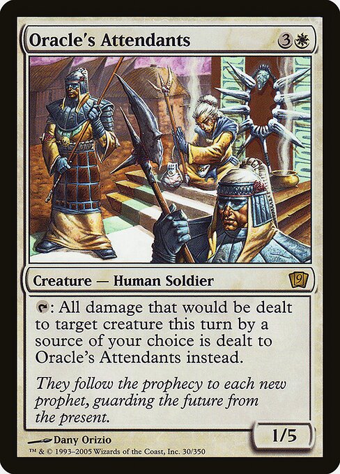 9ED: Oracle's Attendants (Foil)
