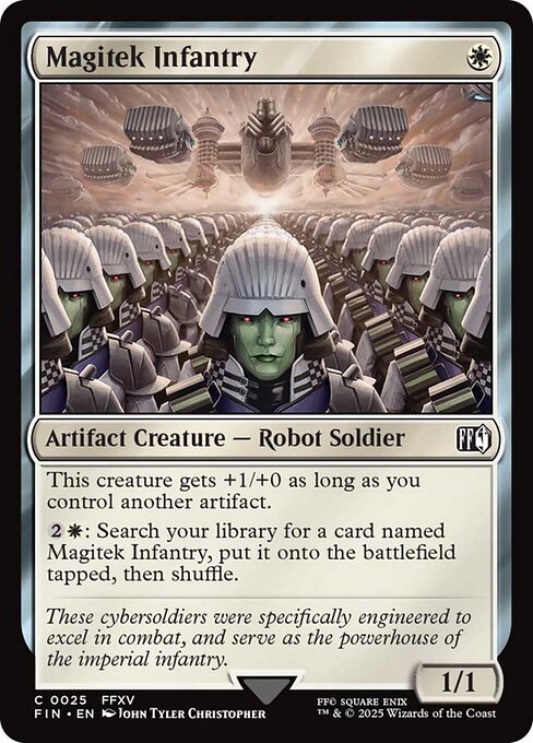 FIN: Magitek Infantry (Foil)
