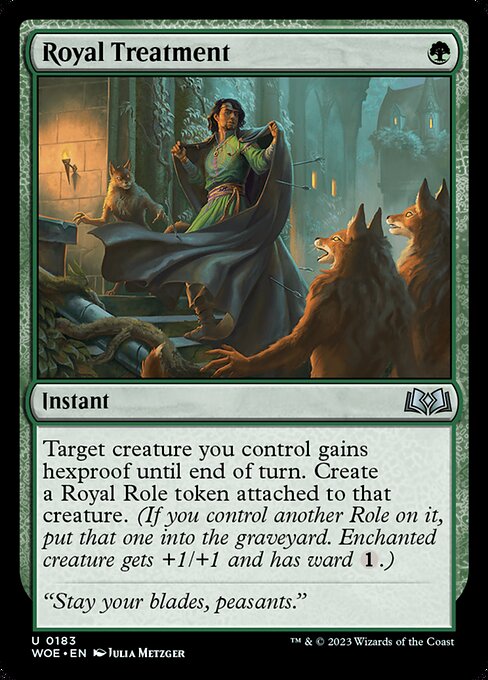 WOE: Royal Treatment