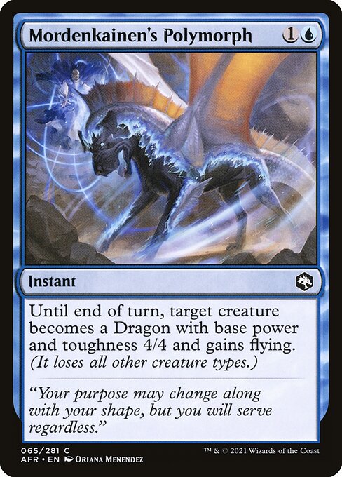AFR: Mordenkainen's Polymorph