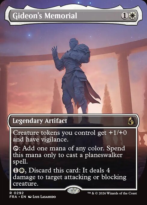 FRA: Gideon's Memorial (Borderless)