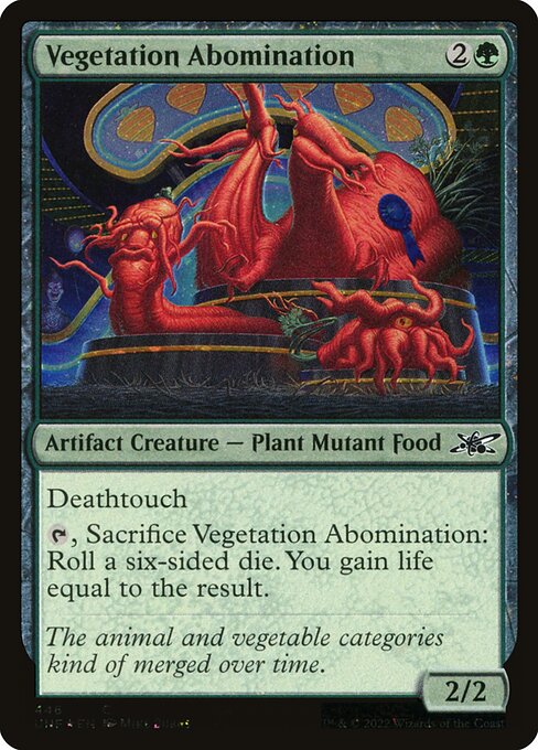 UNF: Vegetation Abomination (Galaxy Foil)